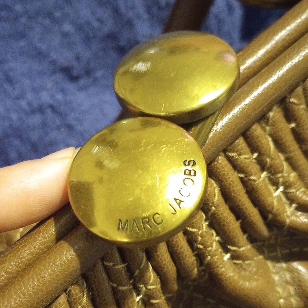 Marc Jacobs handbag, vintage, large, brown, Great used condition, some wear - Picture 9 of 14